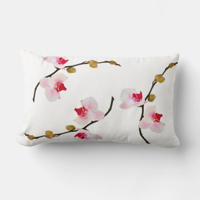 Cojín Lumbar Orquídea rosa (Anverso)