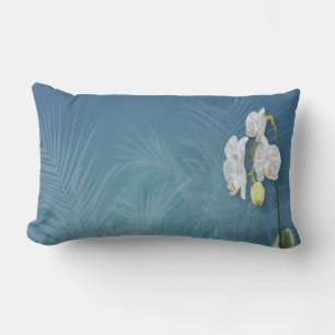 Cojín Lumbar Orquídeas y helechos