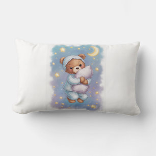 Cojín Lumbar oso dormido