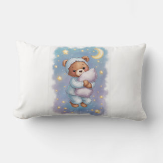 Cojín Lumbar oso dormido