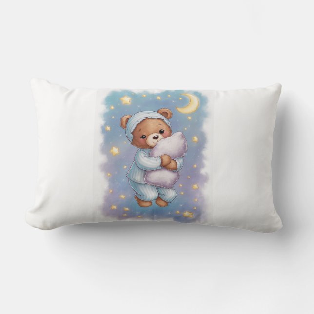 Cojín Lumbar oso dormido (Anverso)