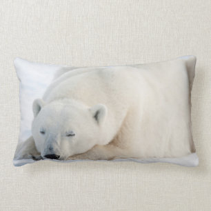 Cojín Lumbar Oso polar en invierno