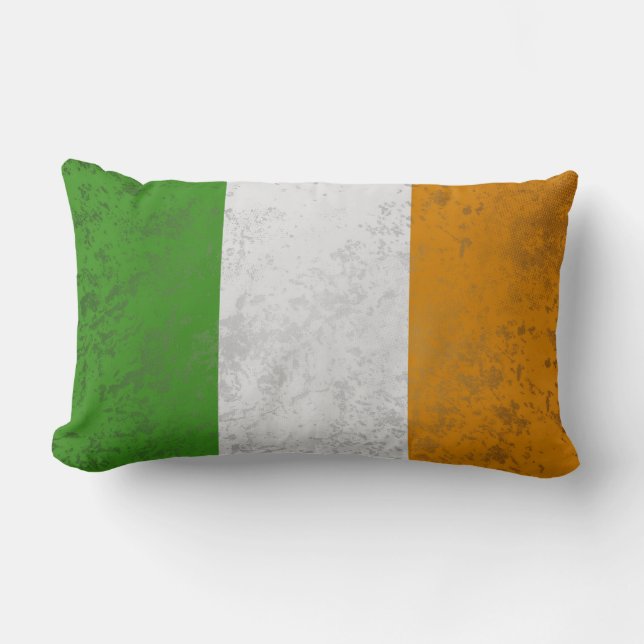 Cojín Lumbar País de irlandés flag pillow (Anverso)
