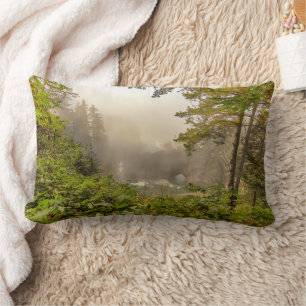 Cojín Lumbar Paisaje forestal y oceánico
