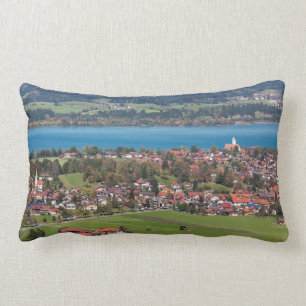 Cojín Lumbar Paisaje urbano de Fussen