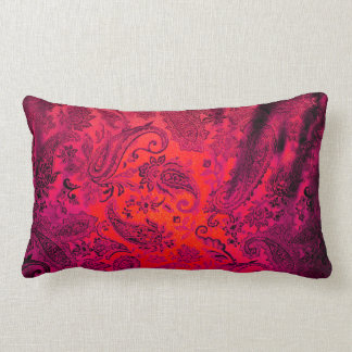 Cojín Lumbar Paisley púrpura