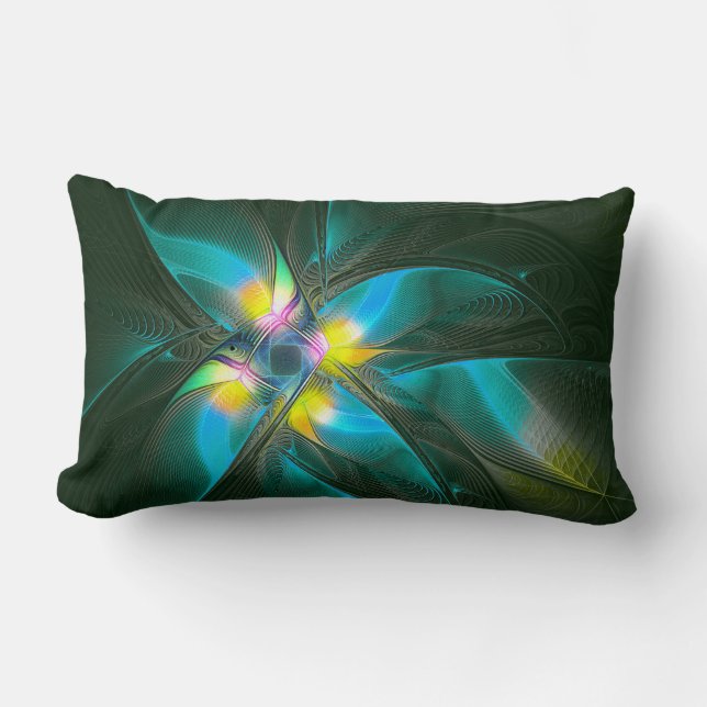 Cojín Lumbar Pájaro de Paradsie (Anverso)