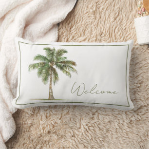 Cojín Lumbar Palmera Costera Personalizada