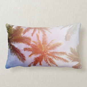 Cojín Lumbar Palmera del coco con luz del sol