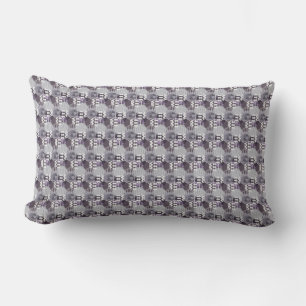 Cojín Lumbar Panal Chevron de Panal Estriado Violeta 3