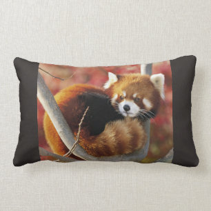 Cojín Lumbar Panda roja