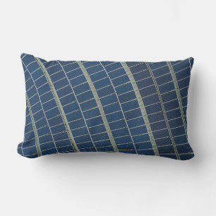 Cojín Lumbar Panel solar azul