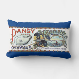 Cojín Lumbar Pansy Oysters Lumbar Pillow