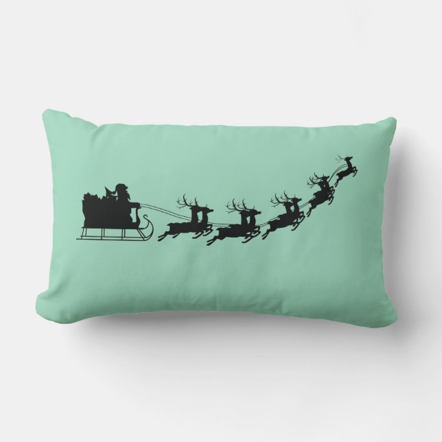 Cojín Lumbar Papá Noel  (Anverso)