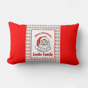Cojín Lumbar Papá Noel personalizado Pillow