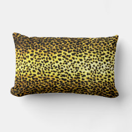 Cojín Lumbar Papel pintado con estampado de leopardo