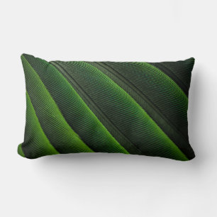 Cojín Lumbar Papel verde 3D