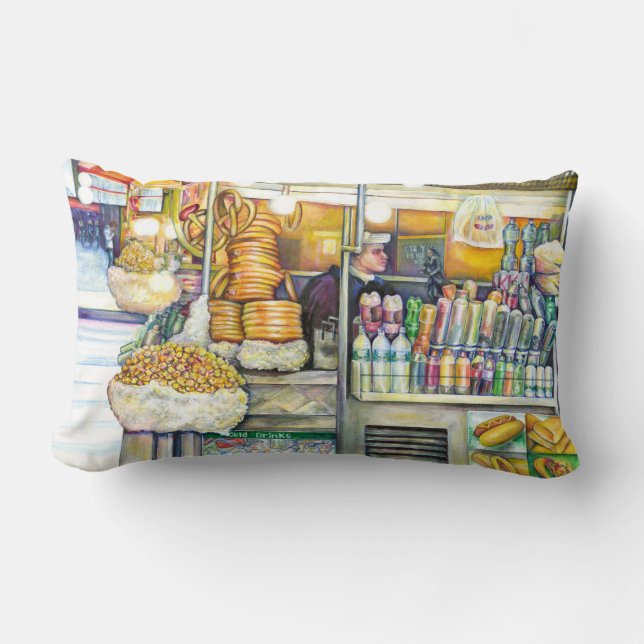 Cojín Lumbar Paraíso de Pushcart (Anverso)