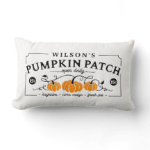 Parche de calabaza de granja personalizado