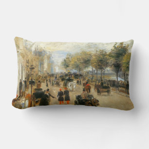 Cojín Lumbar París, Le Quai Malaquais, por Renoir