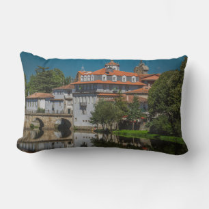 Cojín Lumbar Parque del río Tamega, ciudad de chaves, portugal