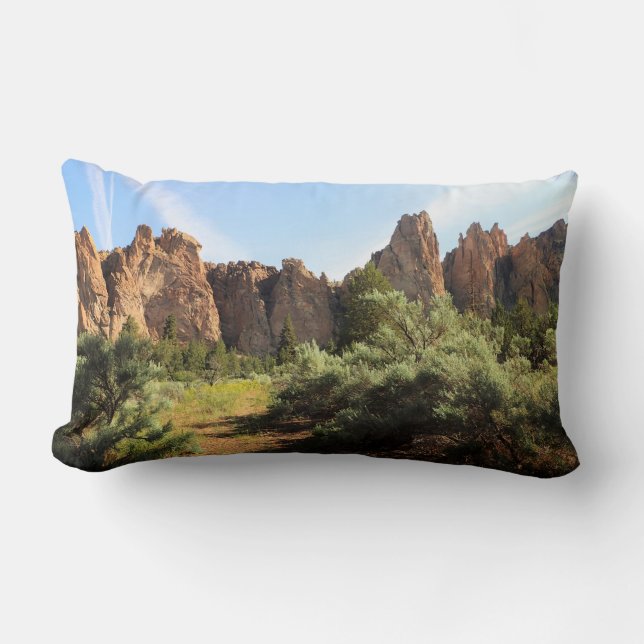 Cojín Lumbar Parque estatal Smith Rock, OR (Anverso)