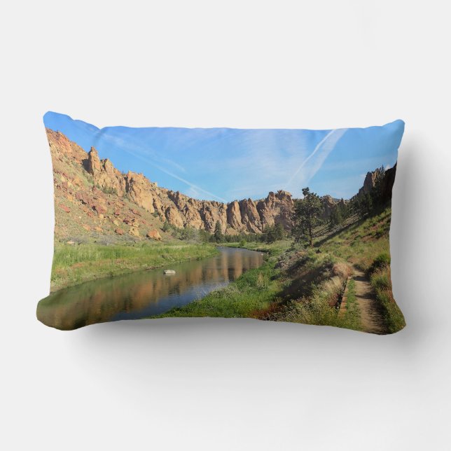 Cojín Lumbar Parque estatal Smith Rock, OR (Anverso)