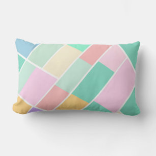 Cojín Lumbar Pastel de Cottagecore Primavera cálida moderna