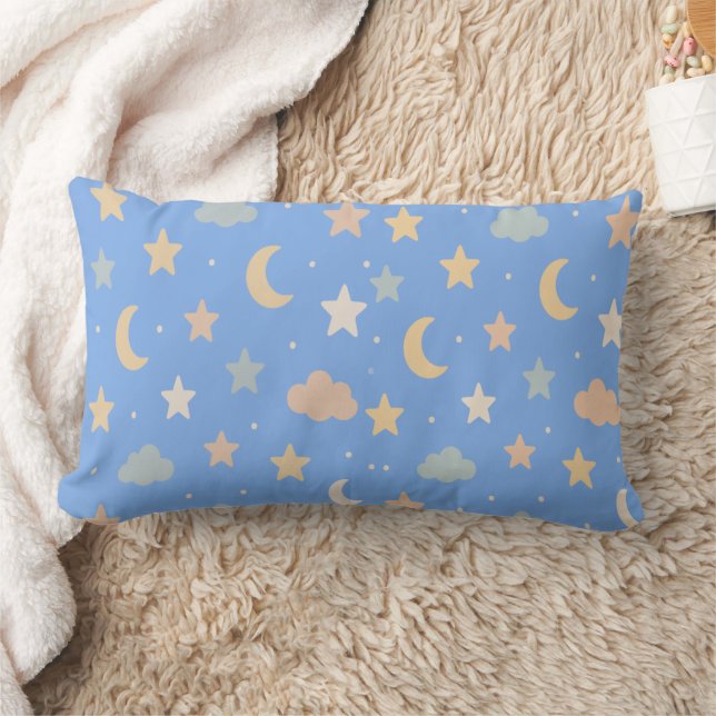 Cojín Lumbar Pastel Night Sky Dreams (Manta)