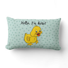 "Pato pequeño" Bebé Pillow