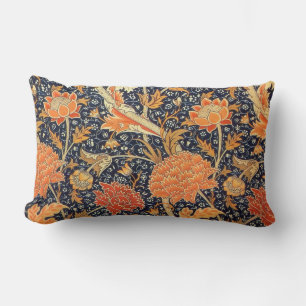 Cojín Lumbar Patrón de Art Nouveau floral William Morris Cray