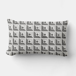 Cojín Lumbar Patrón de Colgante Geométrico
