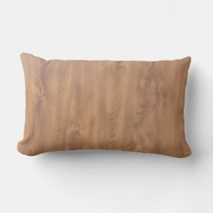 Cojín Lumbar Patrón de madera oscura