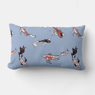 Cojín Lumbar Patrón de peces Koi Carp