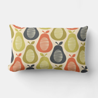 Cojín Lumbar Patrón de pernos de grietas retro