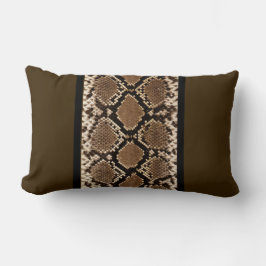 Cojín Lumbar Patrón de piel de serpiente