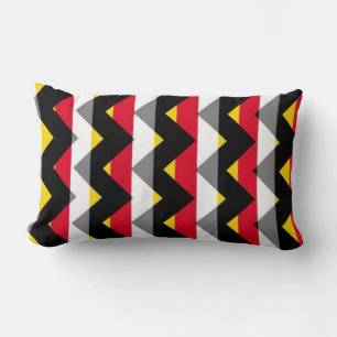 Cojín Lumbar Patrón de rayas aztecas chevron Zigzag 16