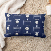 Patrón de red y bolas de voleibol personalizadas