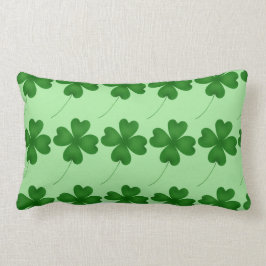 Cojín Lumbar Patrón de shamrock lujoso