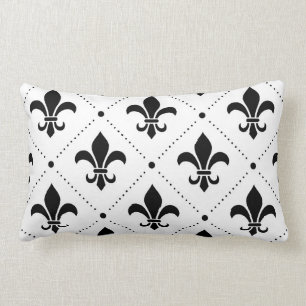 Cojín Lumbar Patrón Fleur De Lis