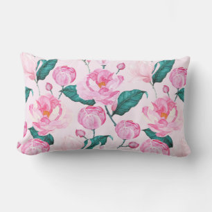 Cojín Lumbar Patrón floral