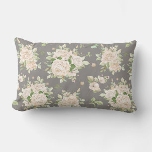 Cojín Lumbar Patrón floral