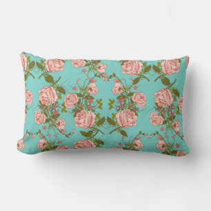 Cojín Lumbar Patrón floral