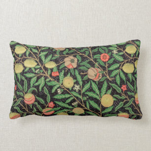 Cojín Lumbar Patrón floral granado de William Morris