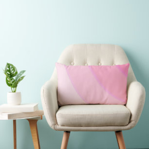 Cojín Lumbar Patrón giratorio Pastel Ombre Rosa