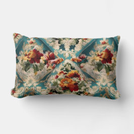 Cojín Lumbar Patrón sinusal floral italiano