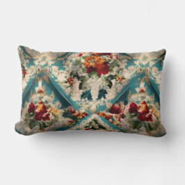 Cojín Lumbar Patrón sinusal floral italiano