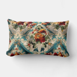 Cojín Lumbar Patrón sinusal floral italiano