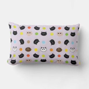 Cojín Lumbar patrones de gatos