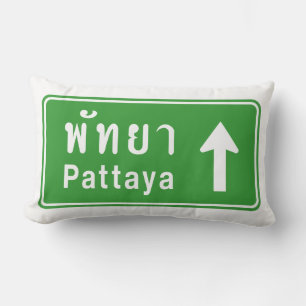 Cojín Lumbar Pattaya Antes ⚠ ⚠ De Tráfico De La Autopista Taila
